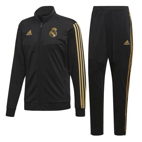 adidas real madrid trainingspak 2019-2020 zwart goud maatkeuze|adidas Real Madrid Trainingspak 2019.